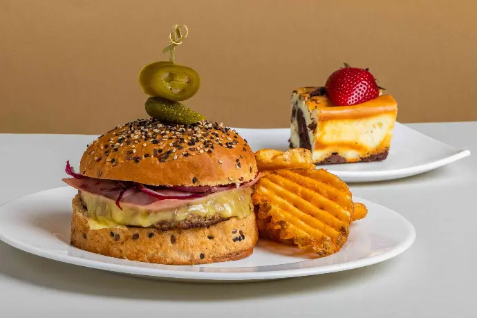 9. Hamburguesa de rib eye.