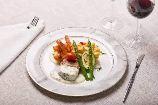 Menú 5. Mar y tierra.