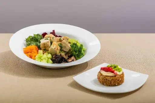 10. Poke bowl de pollo.